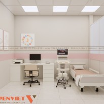 Thiết kế phòng khám sản bác sĩ Trang 50m2 tại Phù Yên, Sơn La